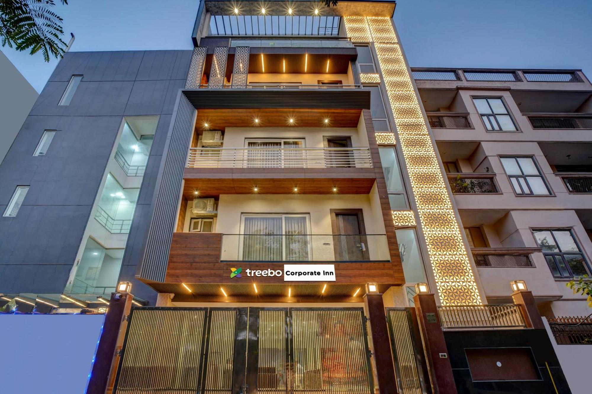Treebo Corporate Inn Ноида Екстериор снимка